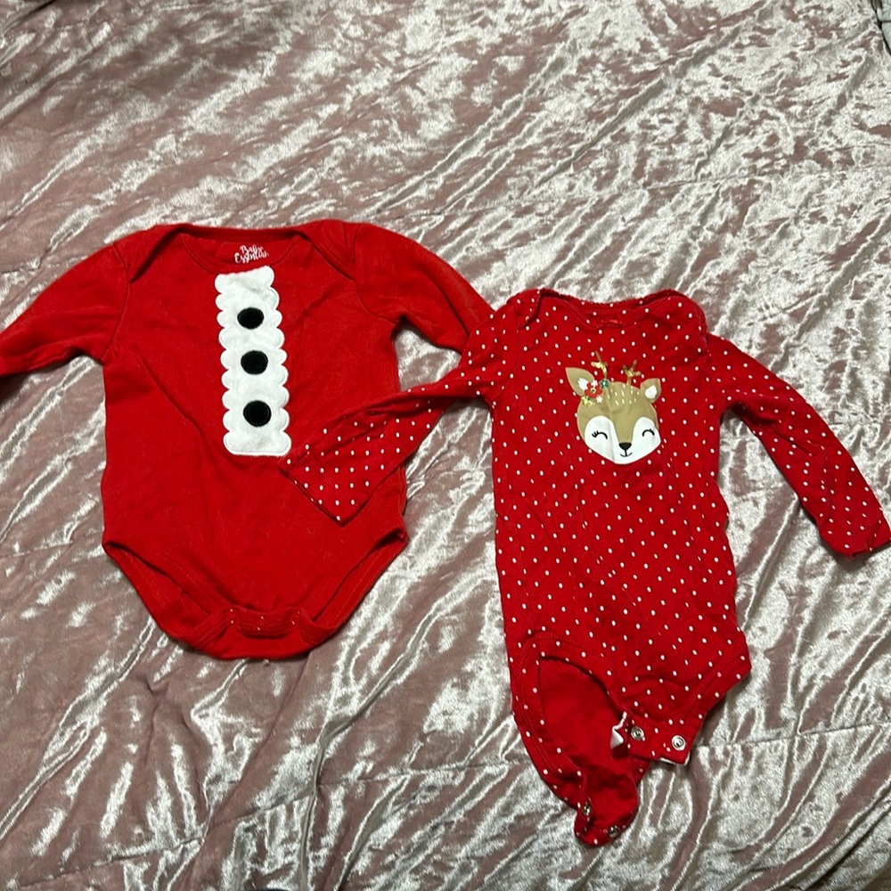 Christmas long sleeve tees baby